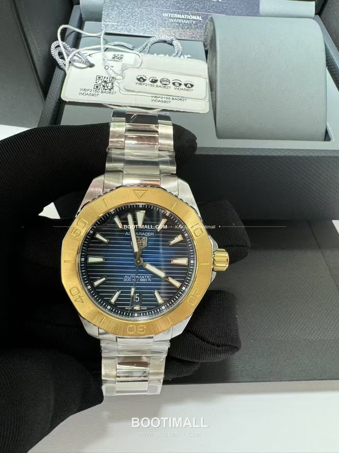 태그호이어 아쿠아레이서 선레이 다이얼 스틸 오토매틱 시계 TAG Heuer Aquaracer Sunray Dial Steel Automatic Watch 40mm 2