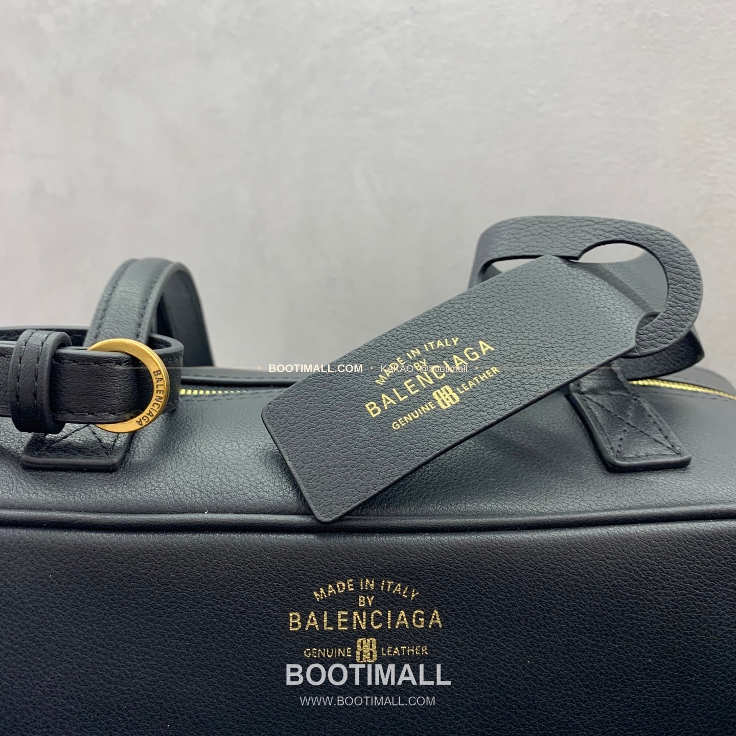 발렌시아가 캐리 볼링 라지 레더 블랙 토트백 Balenciaga Carrie Bowling Large Leather Black Tote Bag 8329201280 36cm 7