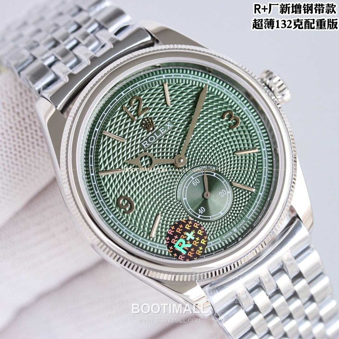 롤렉스 1908 스틸브레이슬릿 투핸즈다이얼 오토매틱 Rolex 1908 Steel Bracelet Black Dial Automatic 39mm 3