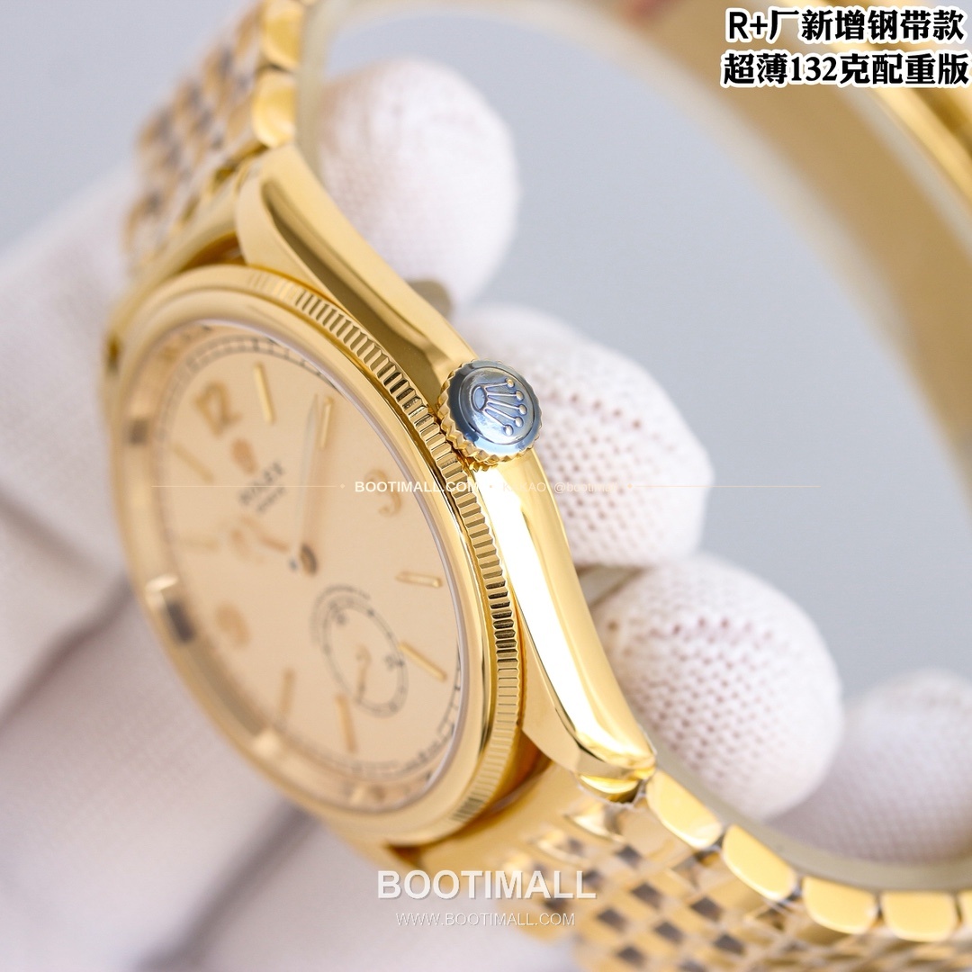 롤렉스 1908 스틸브레이슬릿 투핸즈다이얼 오토매틱 Rolex 1908 Steel Bracelet Black Dial Automatic 39mm 7