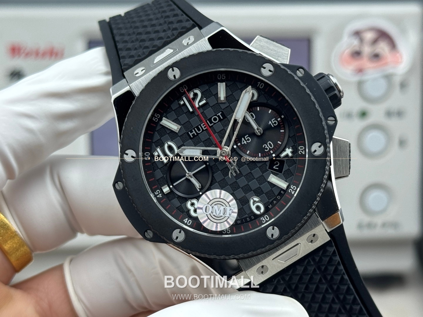 위블로 빅뱅 20주년 세라믹 크로노그래프 오토매틱 OMF라인 Hublot Big Bang 20th Anniversary Ceramic Chronograph Automatic 431.OM.1338.RX 43mm 2