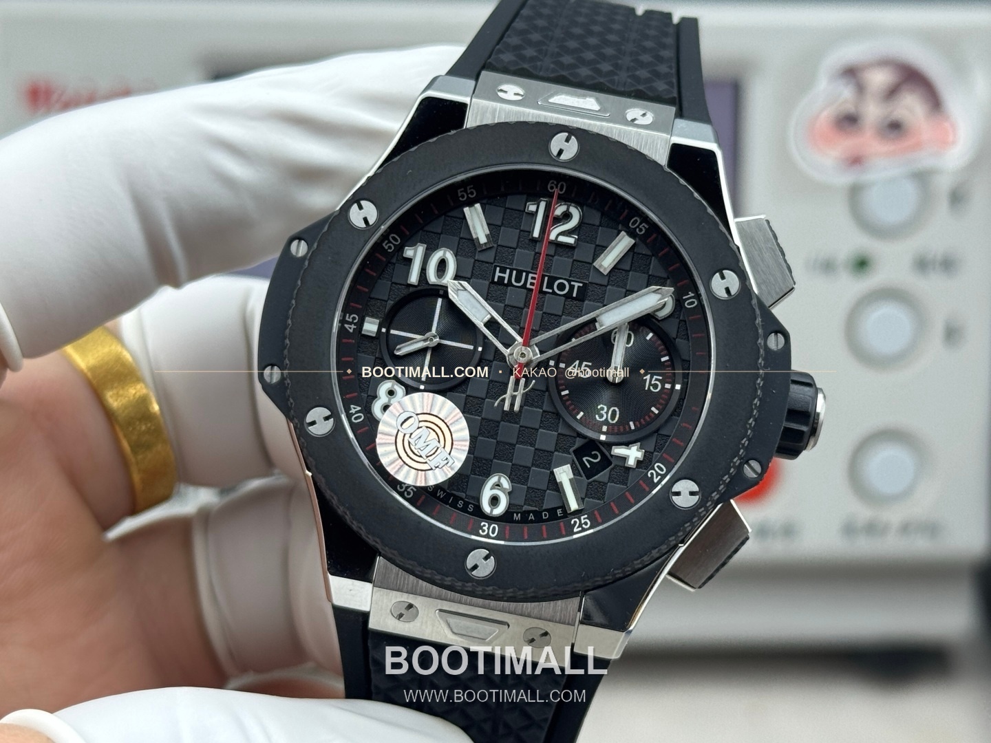 위블로 빅뱅 20주년 세라믹 크로노그래프 오토매틱 OMF라인 Hublot Big Bang 20th Anniversary Ceramic Chronograph Automatic 431.OM.1338.RX 43mm 3