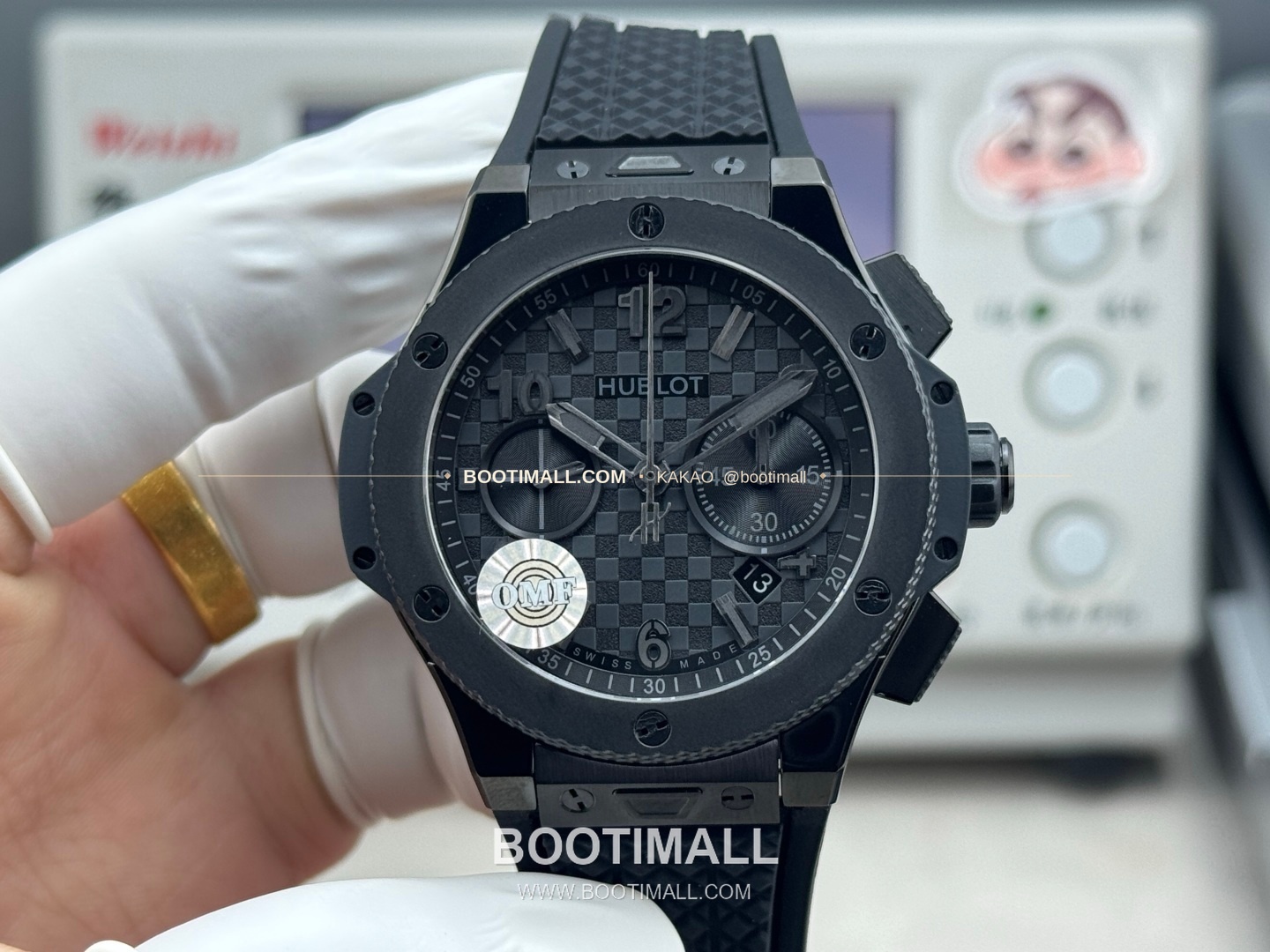 위블로 빅뱅 20주년 세라믹 크로노그래프 오토매틱 OMF라인 Hublot Big Bang 20th Anniversary Ceramic Chronograph Automatic 431.OM.1338.RX 43mm 1