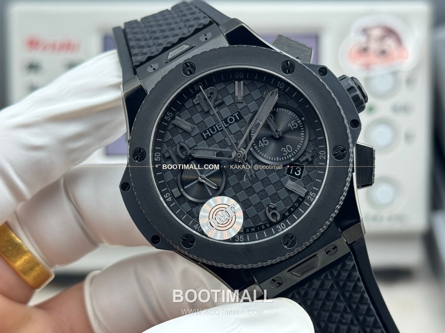 위블로 빅뱅 20주년 세라믹 크로노그래프 오토매틱 OMF라인 Hublot Big Bang 20th Anniversary Ceramic Chronograph Automatic 431.OM.1338.RX 43mm 2