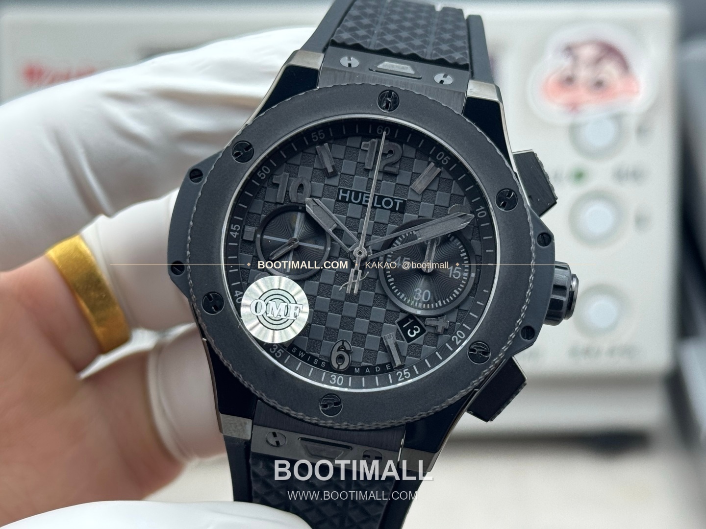 위블로 빅뱅 20주년 세라믹 크로노그래프 오토매틱 OMF라인 Hublot Big Bang 20th Anniversary Ceramic Chronograph Automatic 431.OM.1338.RX 43mm 3