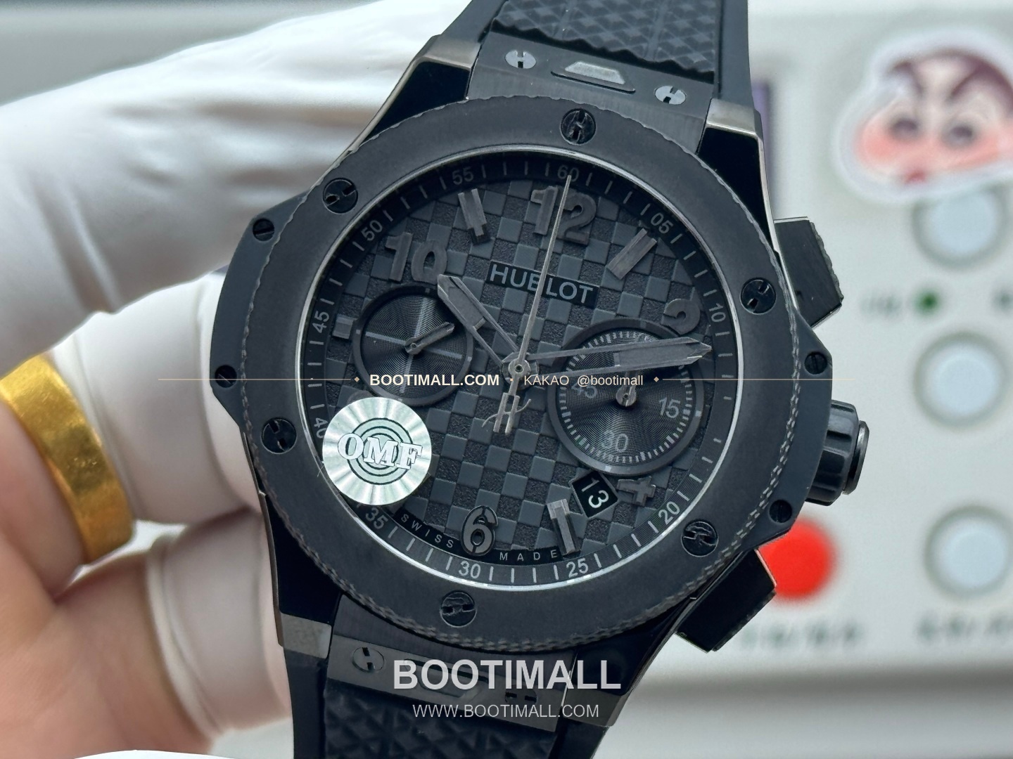 위블로 빅뱅 20주년 세라믹 크로노그래프 오토매틱 OMF라인 Hublot Big Bang 20th Anniversary Ceramic Chronograph Automatic 431.OM.1338.RX 43mm 5