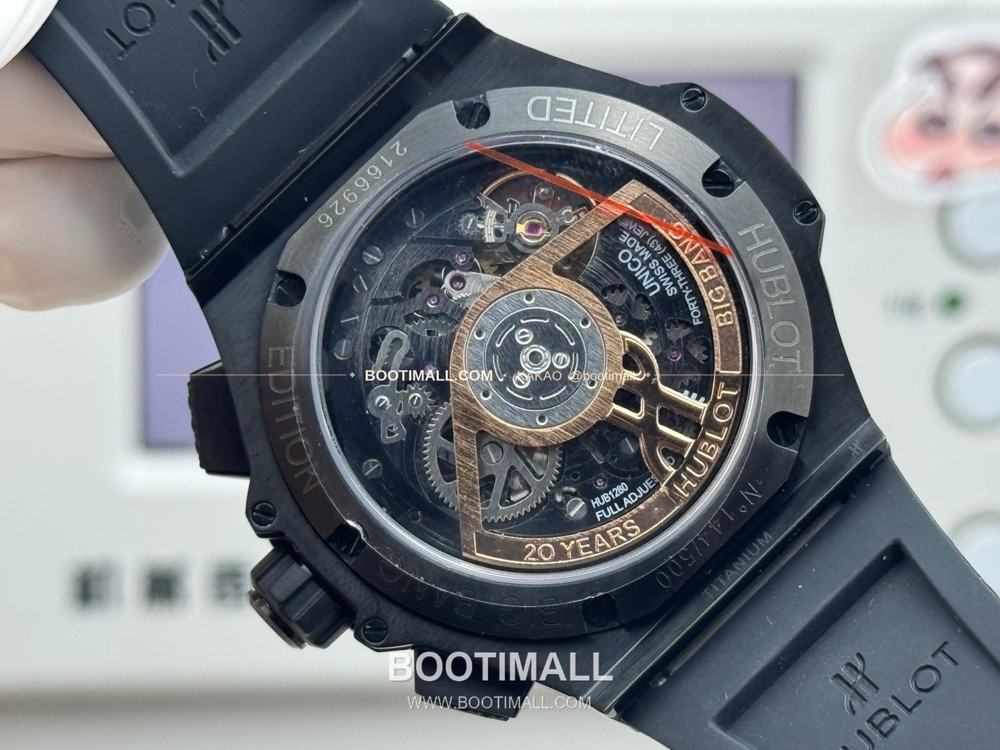 위블로 빅뱅 20주년 세라믹 크로노그래프 오토매틱 OMF라인 Hublot Big Bang 20th Anniversary Ceramic Chronograph Automatic 431.OM.1338.RX 43mm 8