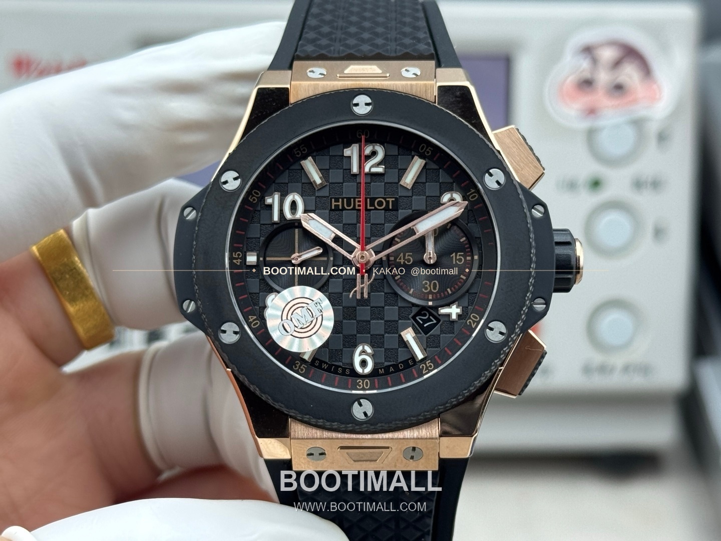 위블로 빅뱅 20주년 세라믹 크로노그래프 오토매틱 OMF라인 Hublot Big Bang 20th Anniversary Ceramic Chronograph Automatic 431.OM.1338.RX 43mm 1