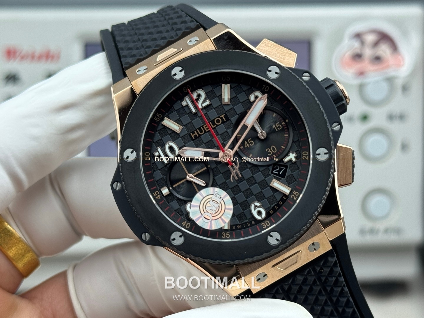 위블로 빅뱅 20주년 세라믹 크로노그래프 오토매틱 OMF라인 Hublot Big Bang 20th Anniversary Ceramic Chronograph Automatic 431.OM.1338.RX 43mm 2