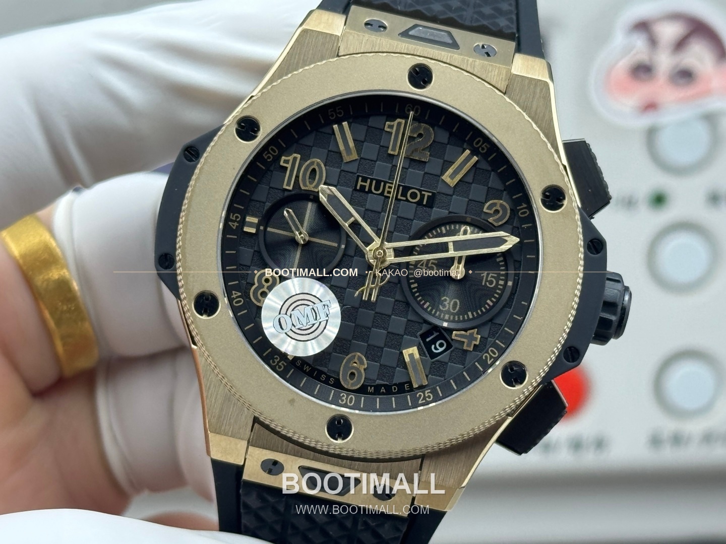 위블로 빅뱅 20주년 세라믹 크로노그래프 오토매틱 OMF라인 Hublot Big Bang 20th Anniversary Ceramic Chronograph Automatic 431.OM.1338.RX 43mm 5