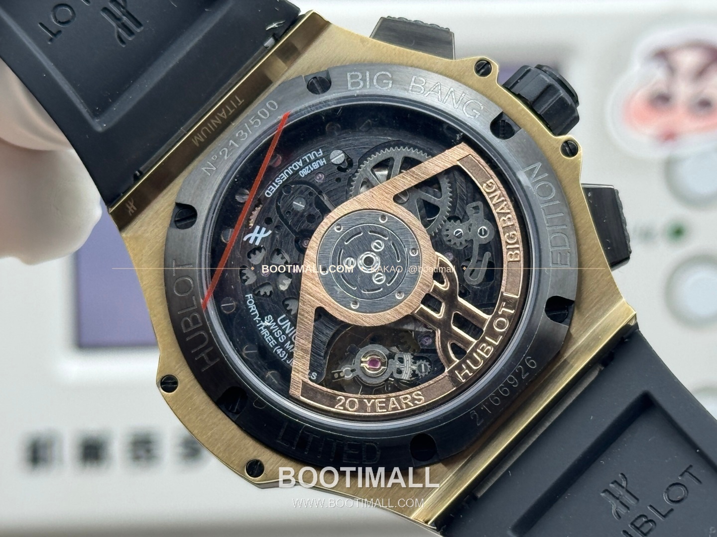 위블로 빅뱅 20주년 세라믹 크로노그래프 오토매틱 OMF라인 Hublot Big Bang 20th Anniversary Ceramic Chronograph Automatic 431.OM.1338.RX 43mm 8