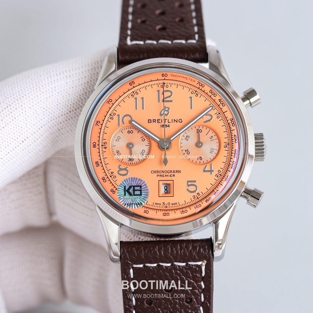 브라이틀링 프리미어 B01 스틸 크로노그래프 오토매틱 Breitling Premier B01 Steel Chronograph Automatic 42mm 1