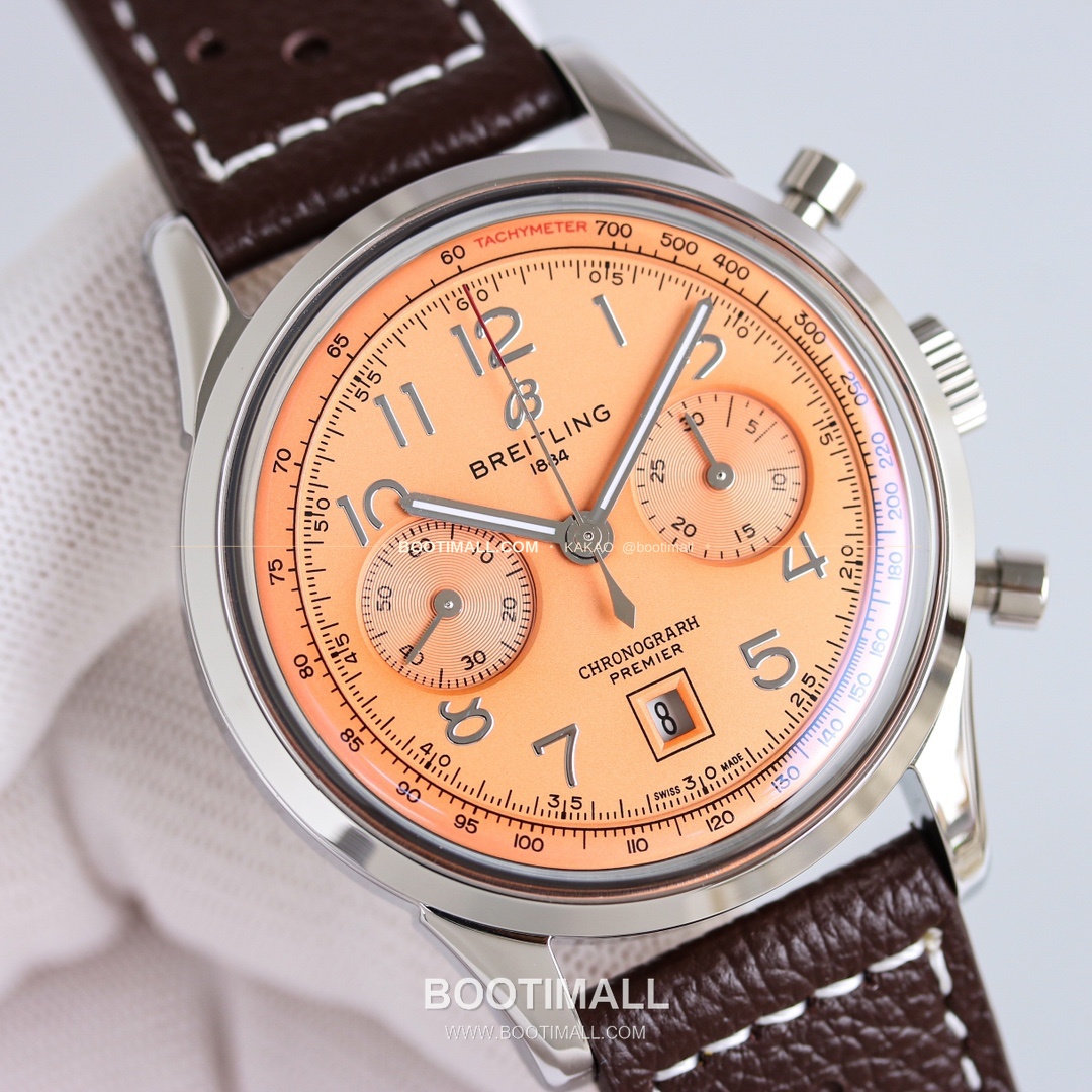 브라이틀링 프리미어 B01 스틸 크로노그래프 오토매틱 Breitling Premier B01 Steel Chronograph Automatic 42mm 3