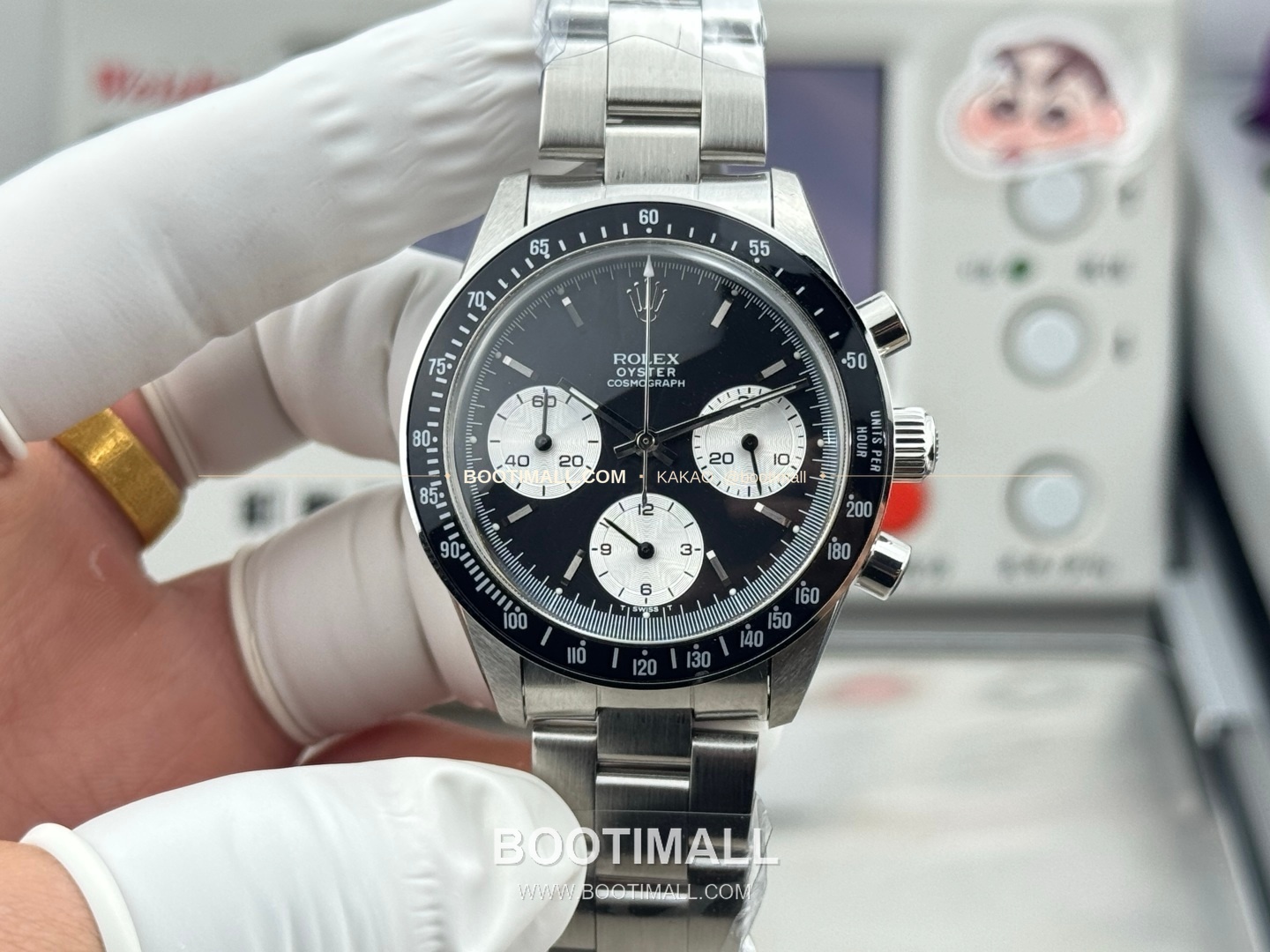 롤렉스 데이토나 뉴먼 팬더다이얼 핸드와인딩 크로노그래프 Rolex Daytona Newman Panda Dial Hand Winding Chronograph 37mm 1