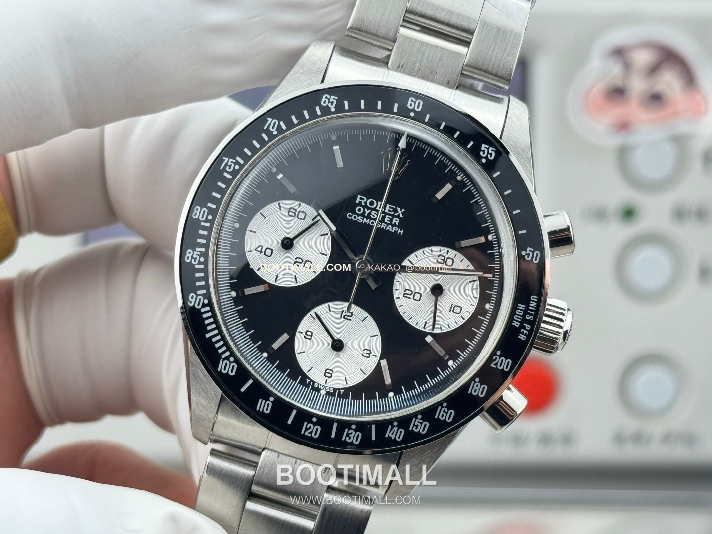 롤렉스 데이토나 뉴먼 팬더다이얼 핸드와인딩 크로노그래프 Rolex Daytona Newman Panda Dial Hand Winding Chronograph 37mm 5