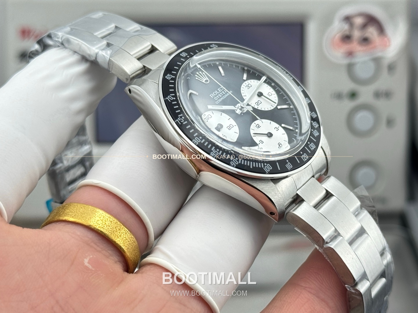 롤렉스 데이토나 뉴먼 팬더다이얼 핸드와인딩 크로노그래프 Rolex Daytona Newman Panda Dial Hand Winding Chronograph 37mm 6