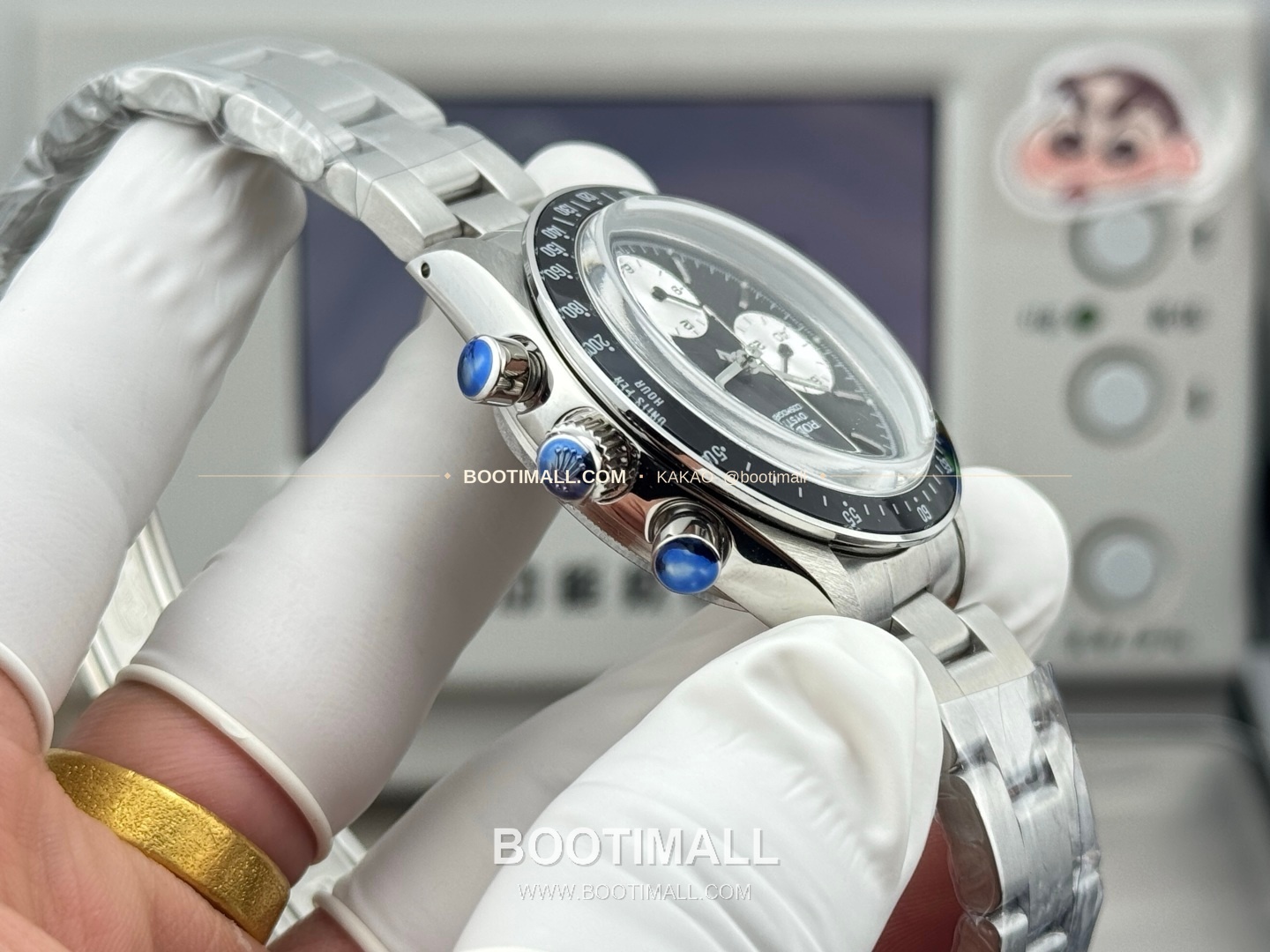 롤렉스 데이토나 뉴먼 팬더다이얼 핸드와인딩 크로노그래프 Rolex Daytona Newman Panda Dial Hand Winding Chronograph 37mm 7