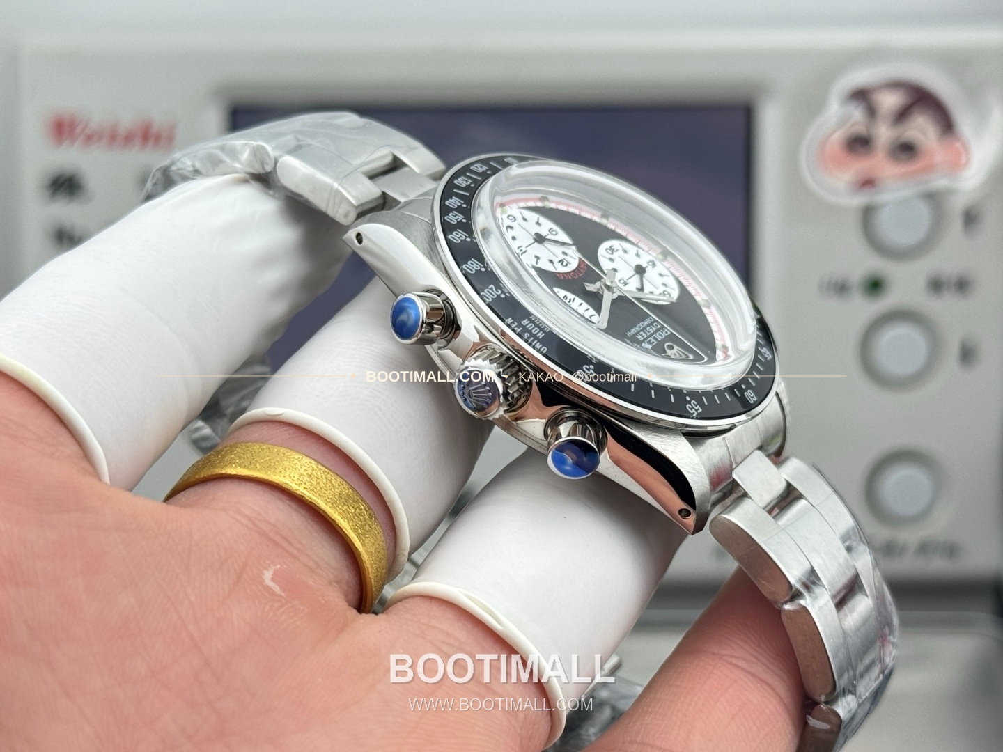 롤렉스 데이토나 뉴먼 팬더다이얼 핸드와인딩 크로노그래프 Rolex Daytona Newman Panda Dial Hand Winding Chronograph 37mm 7