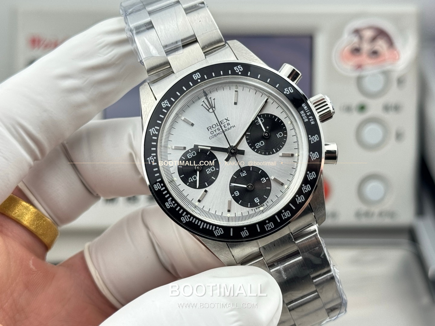 롤렉스 데이토나 뉴먼 팬더다이얼 핸드와인딩 크로노그래프 Rolex Daytona Newman Panda Dial Hand Winding Chronograph 37mm 2