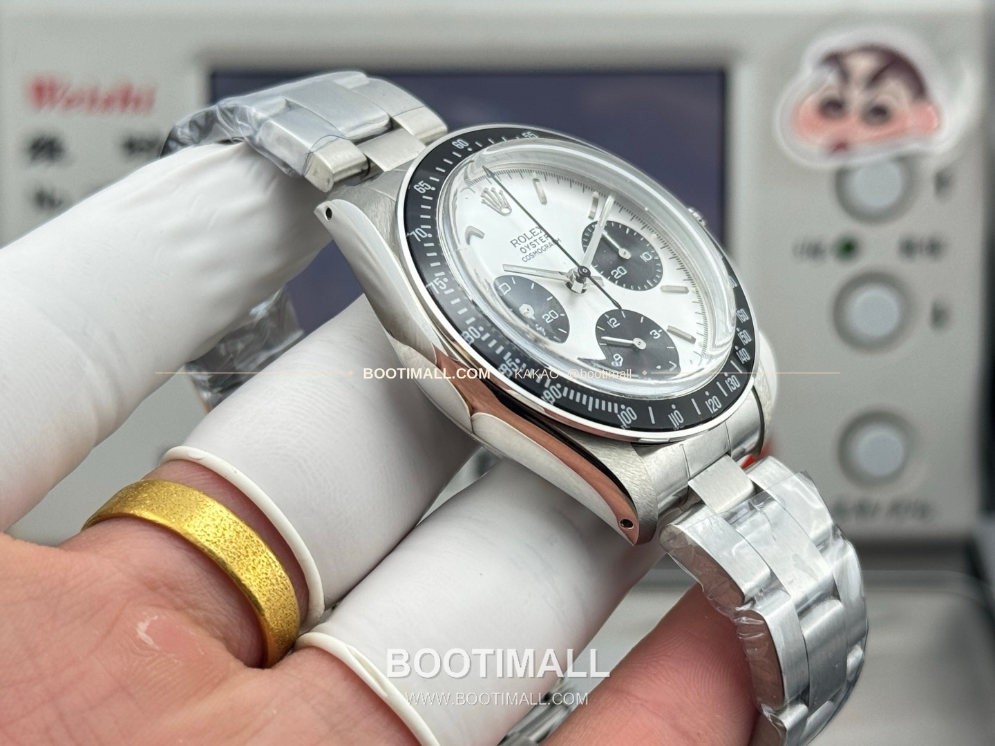 롤렉스 데이토나 뉴먼 팬더다이얼 핸드와인딩 크로노그래프 Rolex Daytona Newman Panda Dial Hand Winding Chronograph 37mm 6