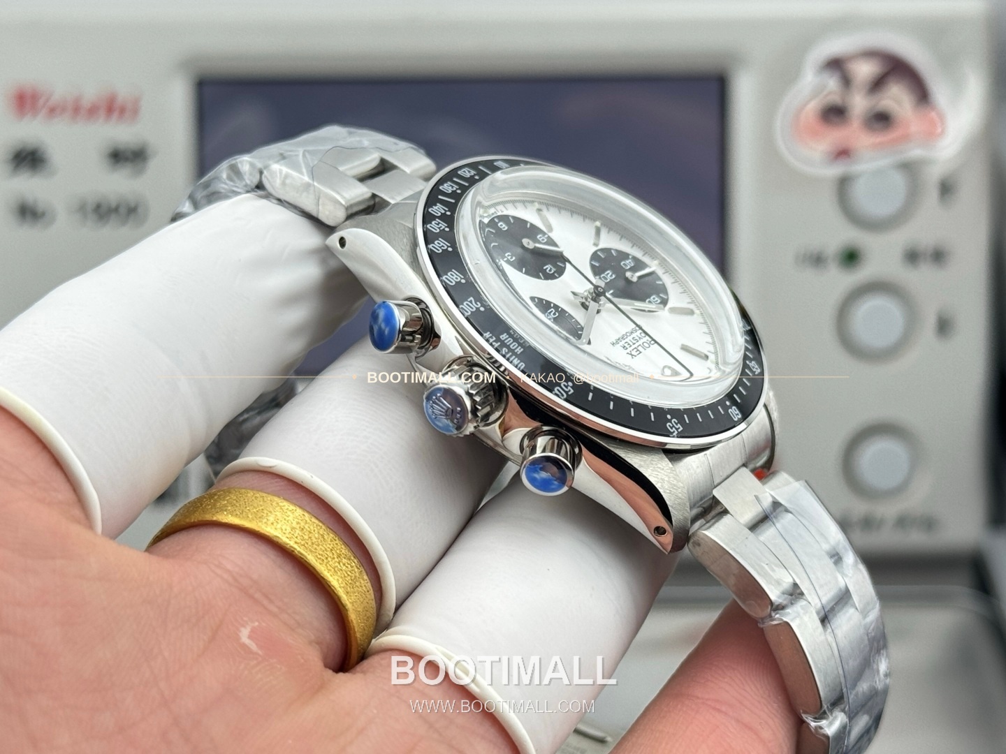 롤렉스 데이토나 뉴먼 팬더다이얼 핸드와인딩 크로노그래프 Rolex Daytona Newman Panda Dial Hand Winding Chronograph 37mm 7