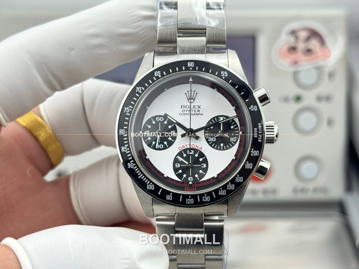 롤렉스 데이토나 뉴먼 팬더다이얼 핸드와인딩 크로노그래프 Rolex Daytona Newman Panda Dial Hand Winding Chronograph 37mm 1