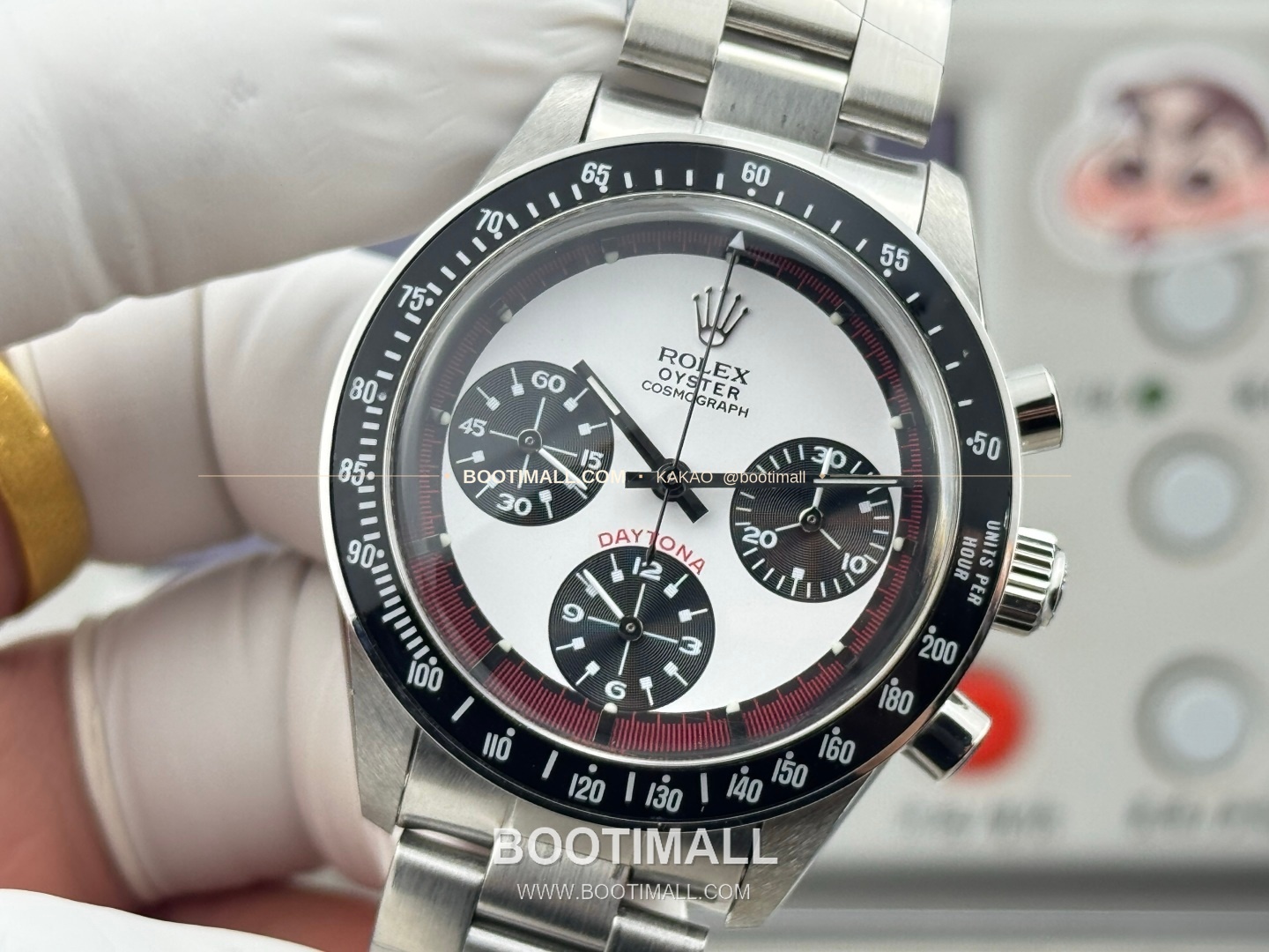 롤렉스 데이토나 뉴먼 팬더다이얼 핸드와인딩 크로노그래프 Rolex Daytona Newman Panda Dial Hand Winding Chronograph 37mm 5