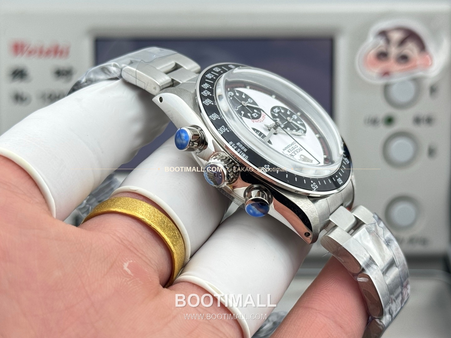 롤렉스 데이토나 뉴먼 팬더다이얼 핸드와인딩 크로노그래프 Rolex Daytona Newman Panda Dial Hand Winding Chronograph 37mm 7