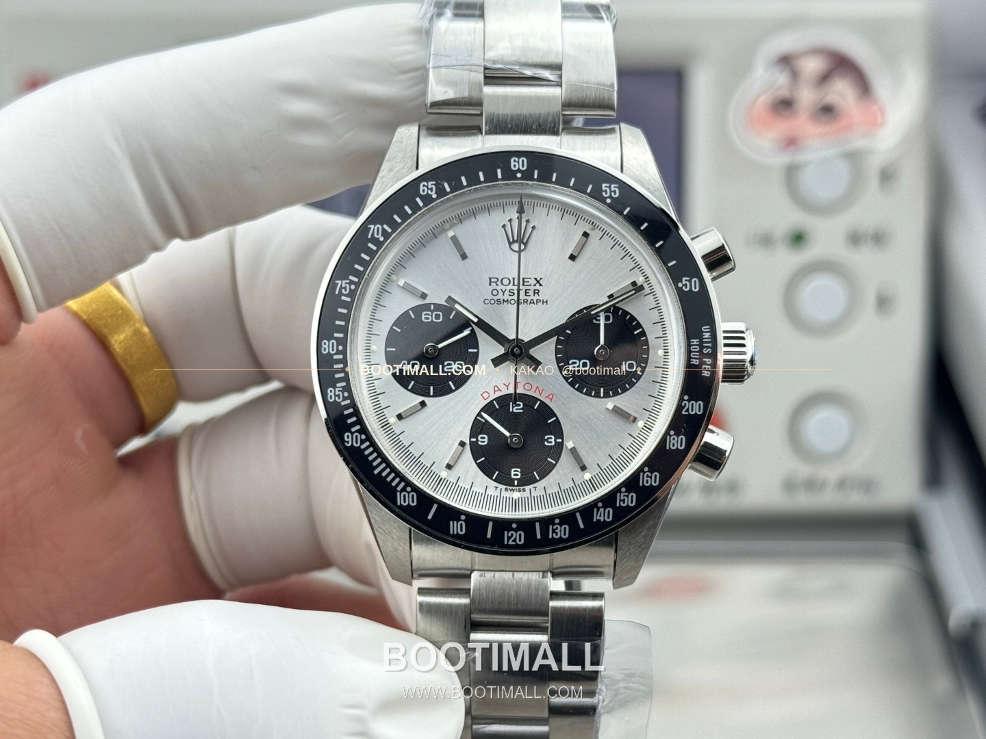 롤렉스 데이토나 뉴먼 팬더다이얼 핸드와인딩 크로노그래프 Rolex Daytona Newman Panda Dial Hand Winding Chronograph 37mm 1