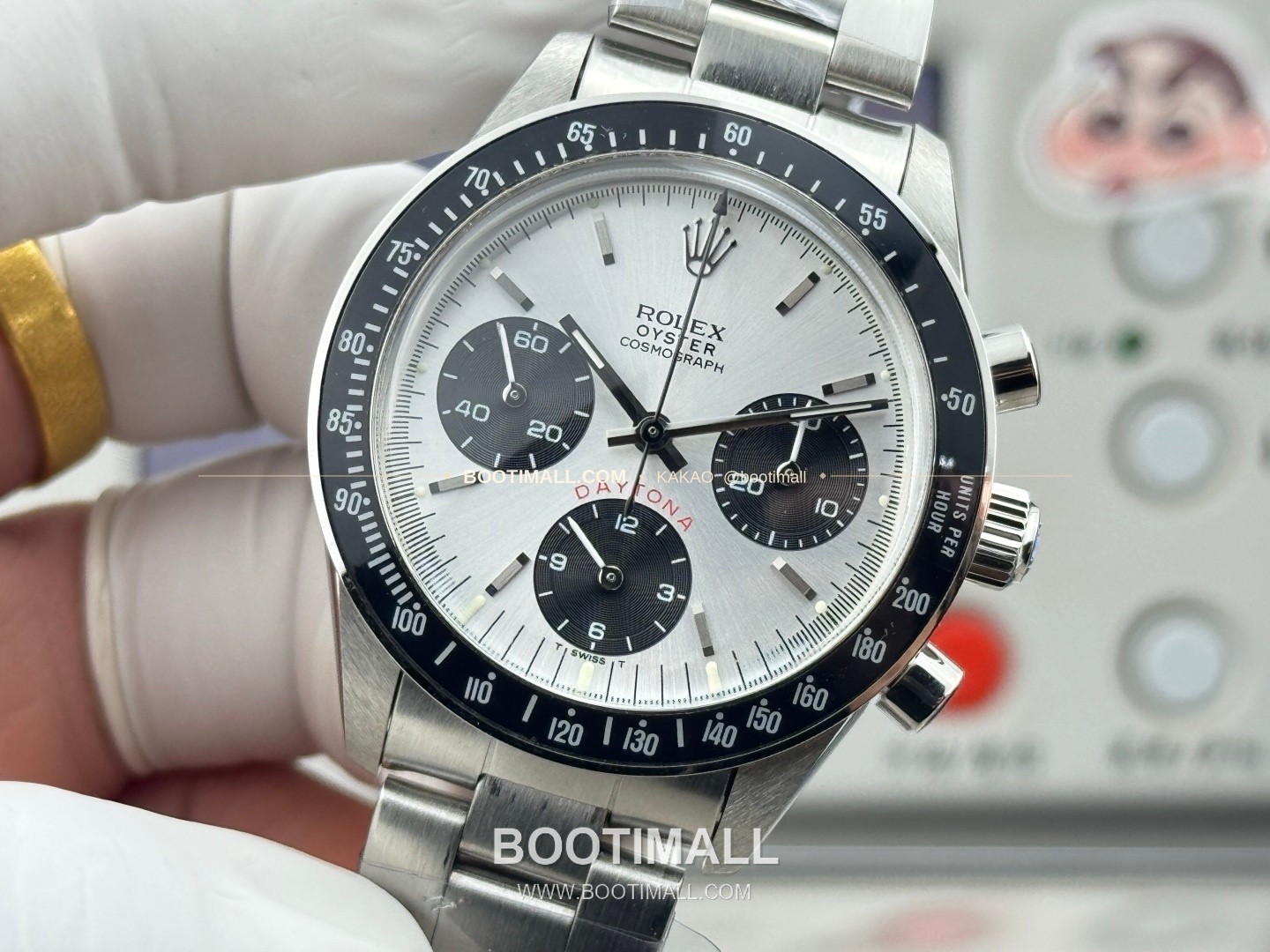 롤렉스 데이토나 뉴먼 팬더다이얼 핸드와인딩 크로노그래프 Rolex Daytona Newman Panda Dial Hand Winding Chronograph 37mm 5