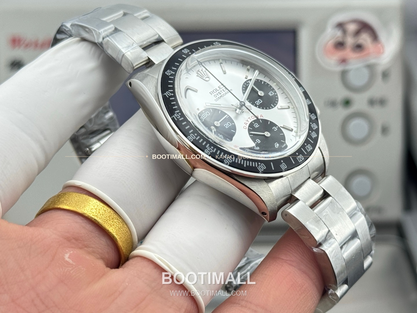 롤렉스 데이토나 뉴먼 팬더다이얼 핸드와인딩 크로노그래프 Rolex Daytona Newman Panda Dial Hand Winding Chronograph 37mm 6