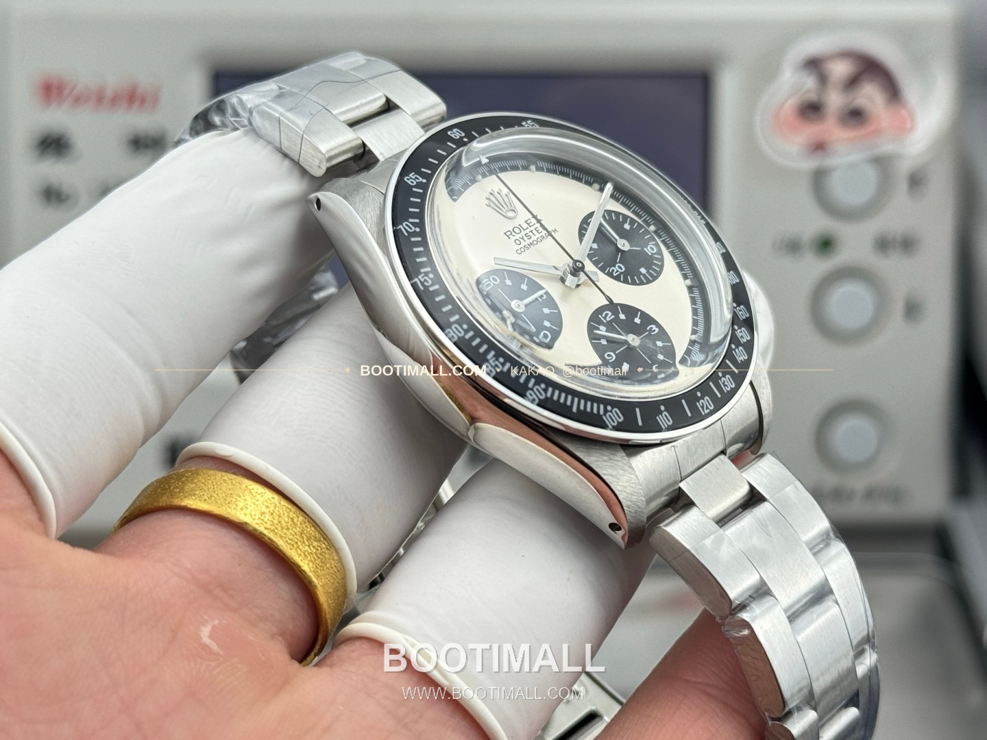 롤렉스 데이토나 뉴먼 팬더다이얼 핸드와인딩 크로노그래프 Rolex Daytona Newman Panda Dial Hand Winding Chronograph 37mm 6