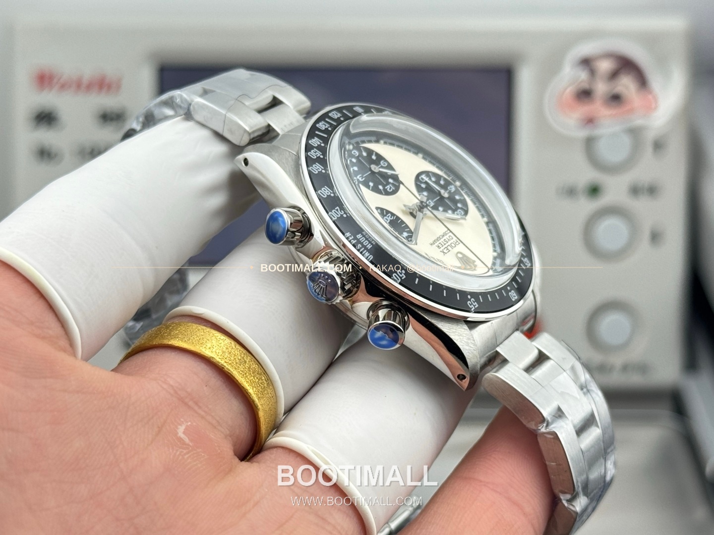 롤렉스 데이토나 뉴먼 팬더다이얼 핸드와인딩 크로노그래프 Rolex Daytona Newman Panda Dial Hand Winding Chronograph 37mm 7