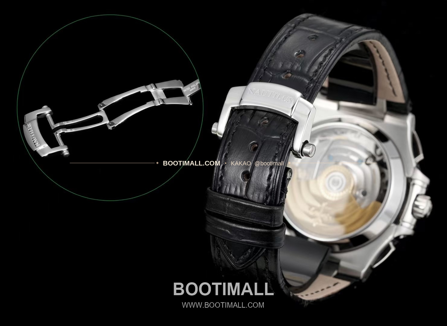 파텍필립 노틸러스 스틸 블루다이얼 크로노그래프 오토매틱 Patek Philippe Nautilus Steel Blue Dial Chronograph Automatic 5980 40.5mm 8