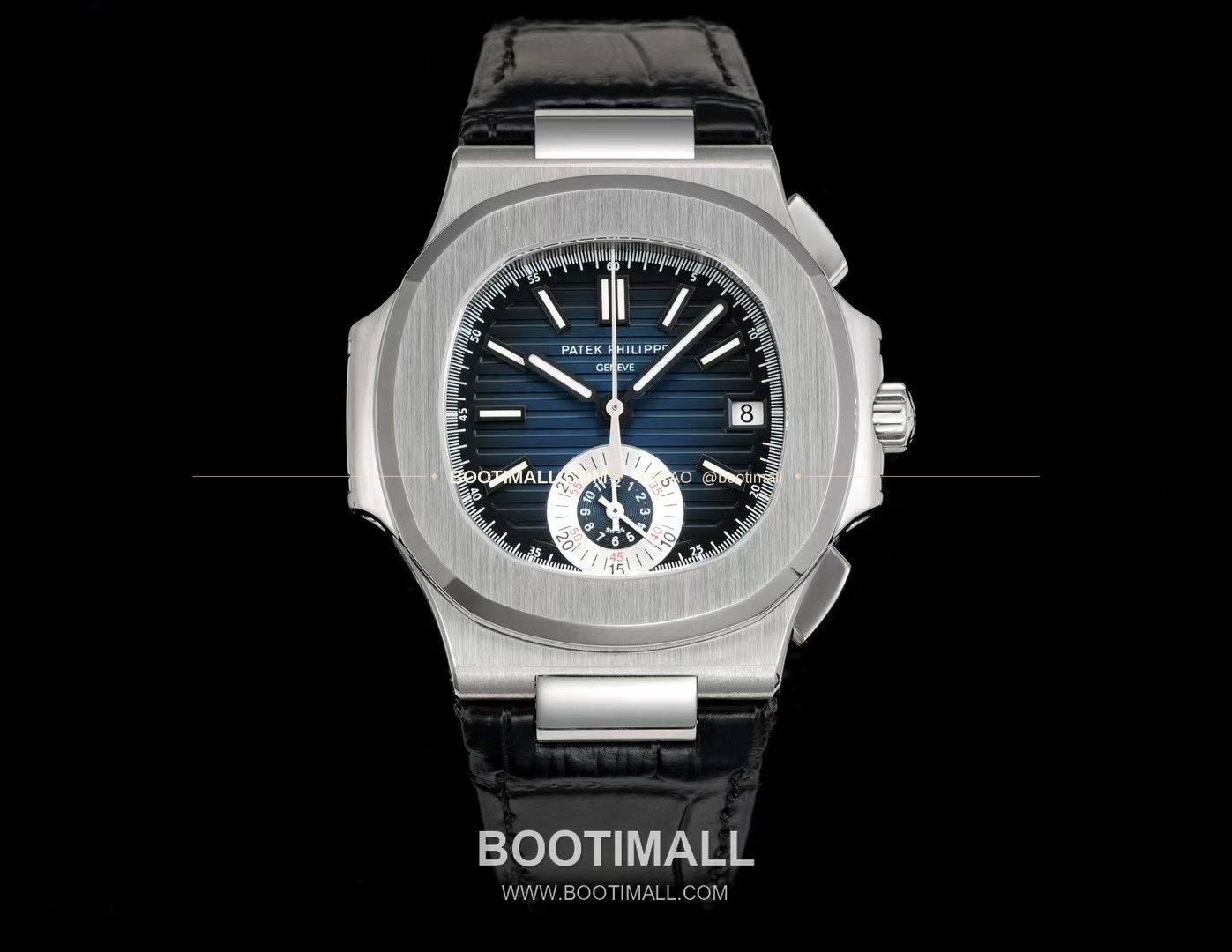 파텍필립 노틸러스 스틸 블루다이얼 크로노그래프 오토매틱 Patek Philippe Nautilus Steel Blue Dial Chronograph Automatic 5980 40.5mm 1