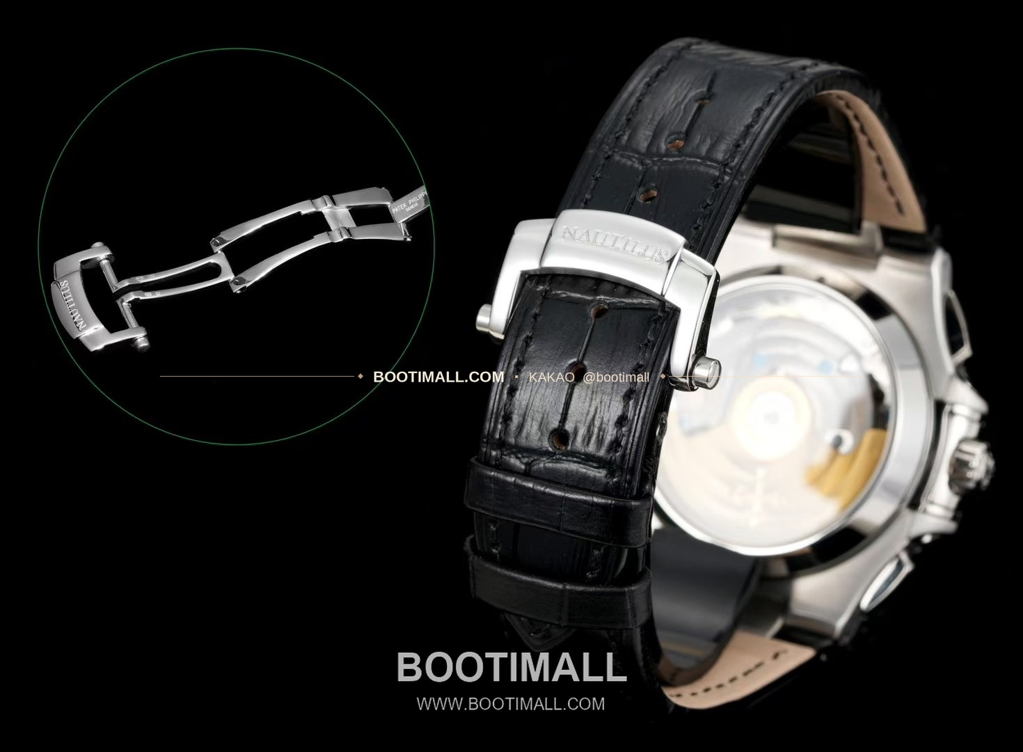 파텍필립 노틸러스 스틸 블루다이얼 크로노그래프 오토매틱 Patek Philippe Nautilus Steel Blue Dial Chronograph Automatic 5980 40.5mm 8