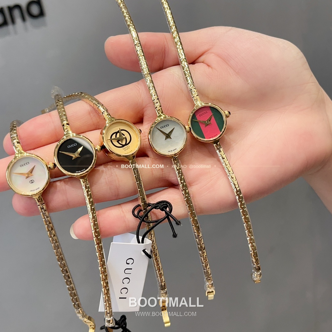 구찌 빈티지 스틸 브레이슬릿 쿼츠 Gucci Vintage Steel Bracelet Quartz 23mm 8