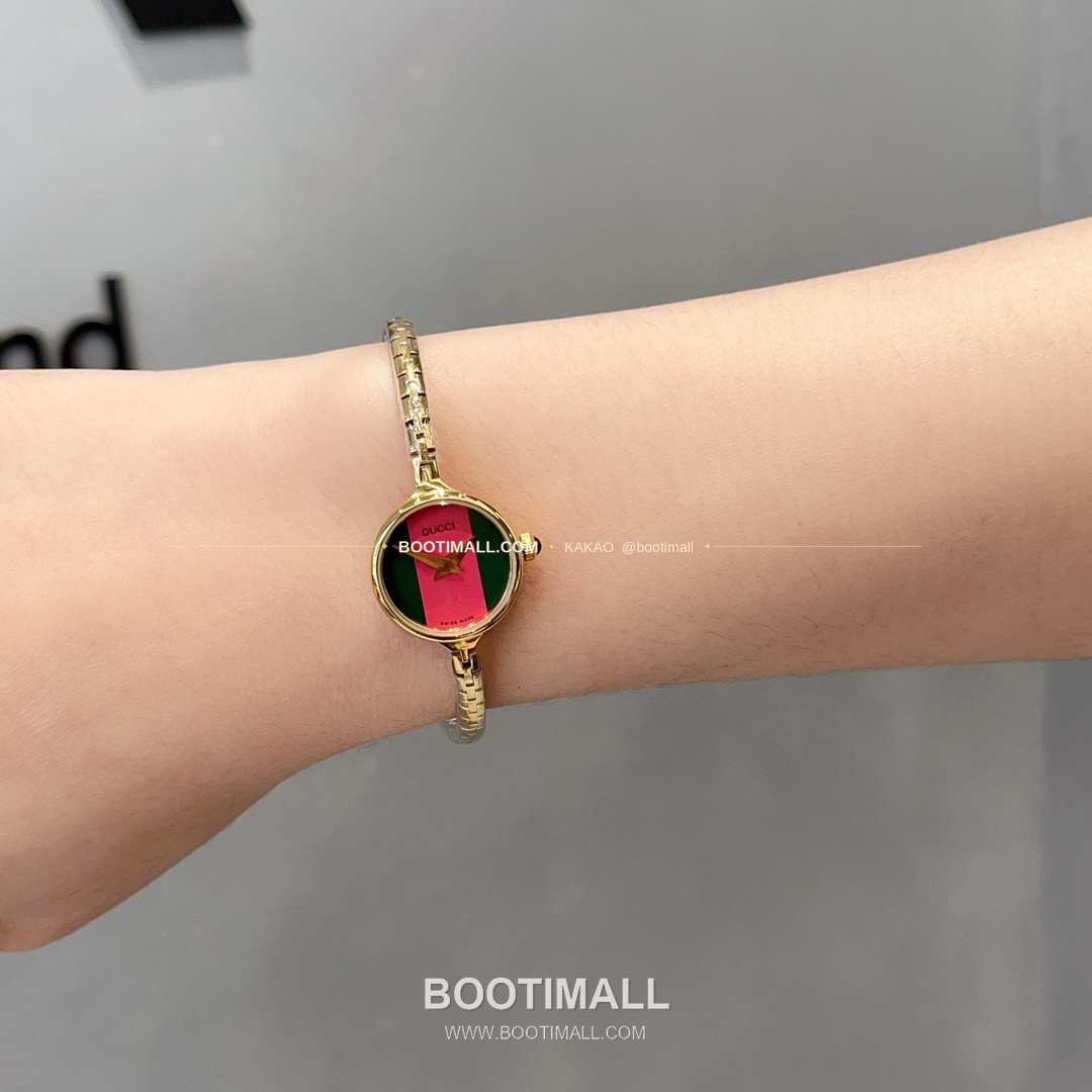 구찌 빈티지 스틸 브레이슬릿 미니멀 쿼츠 Gucci Vintage Steel Bracelet Minimal Quartz 23mm 1
