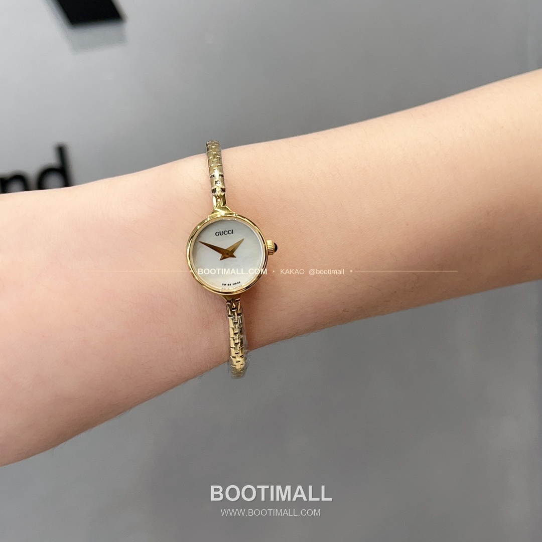 구찌 빈티지 스틸 브레이슬릿 미니멀 쿼츠 Gucci Vintage Steel Bracelet Minimal Quartz 23mm 2