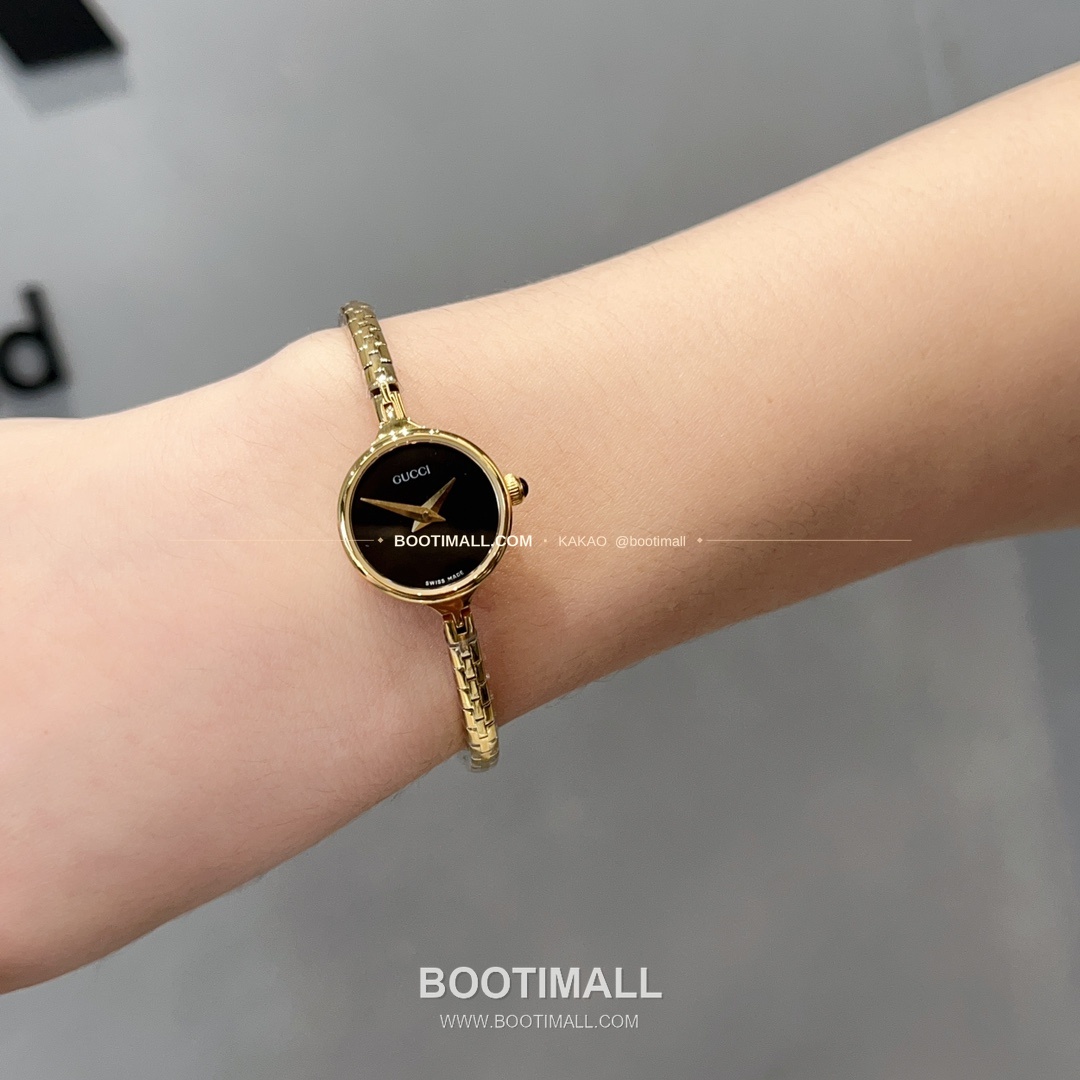 구찌 빈티지 스틸 브레이슬릿 미니멀 쿼츠 Gucci Vintage Steel Bracelet Minimal Quartz 23mm 4