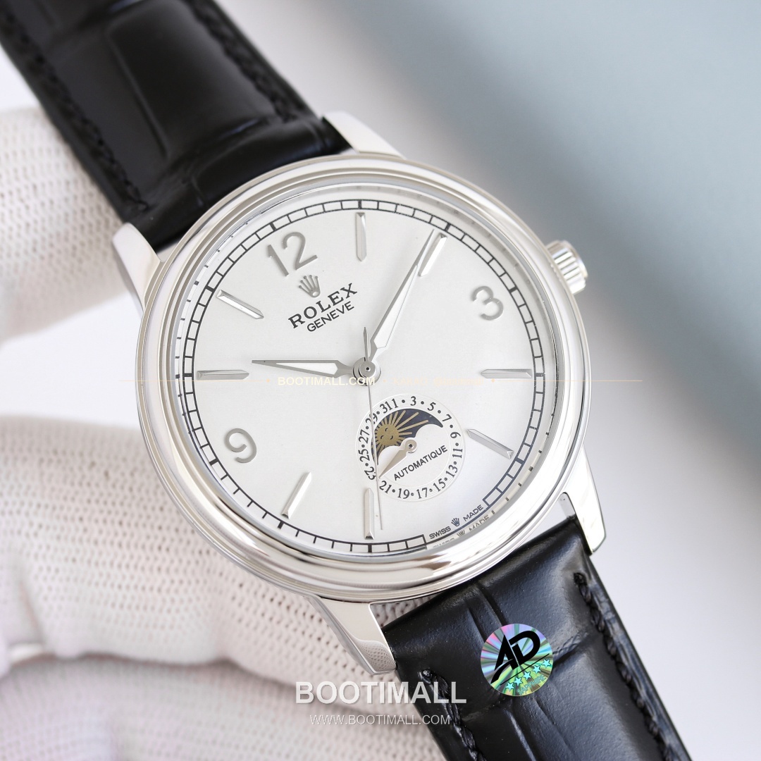 롤렉스 첼리니 문페이즈 스틸 문페이즈 오토매틱 Rolex Cellini Moonphase Steel Moonphase Automatic 40mm 2