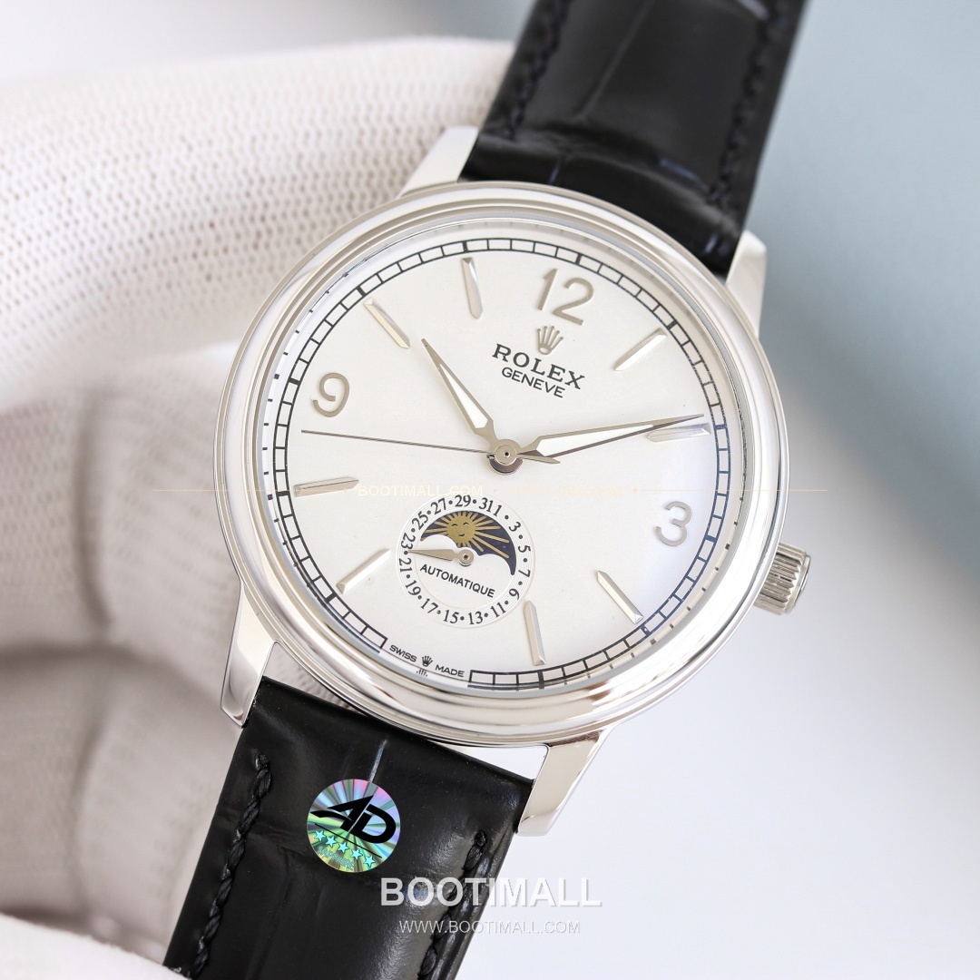 롤렉스 첼리니 문페이즈 스틸 문페이즈 오토매틱 Rolex Cellini Moonphase Steel Moonphase Automatic 40mm 4