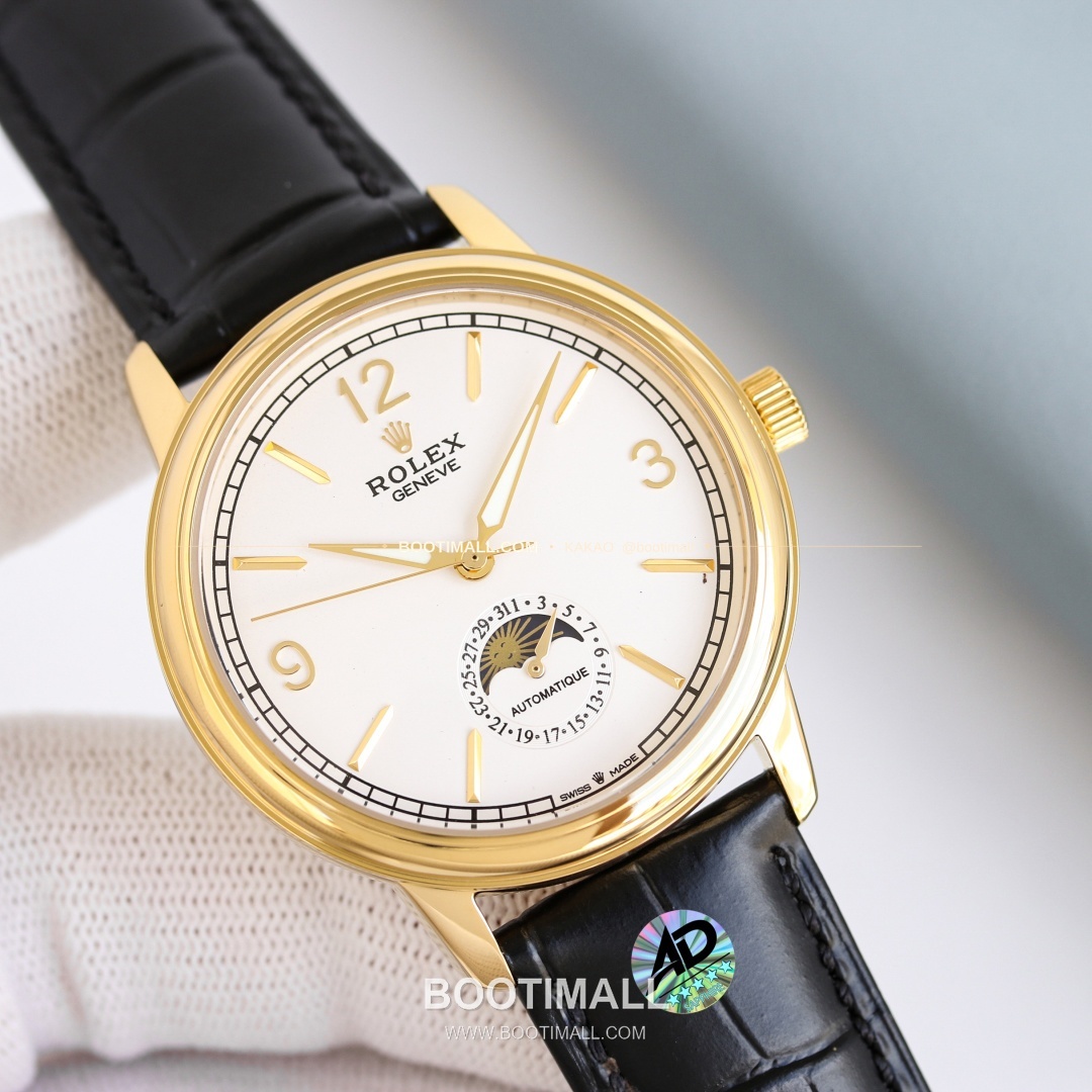 롤렉스 첼리니 문페이즈 스틸 문페이즈 오토매틱 Rolex Cellini Moonphase Steel Moonphase Automatic 40mm 2