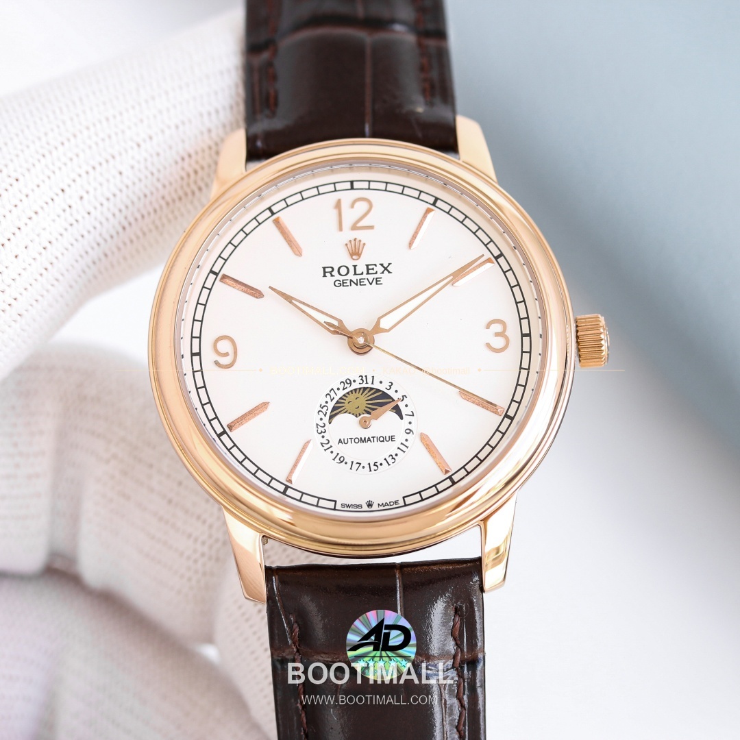롤렉스 첼리니 문페이즈 스틸 문페이즈 오토매틱 Rolex Cellini Moonphase Steel Moonphase Automatic 40mm 5