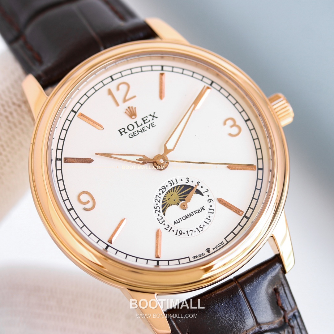 롤렉스 첼리니 문페이즈 스틸 문페이즈 오토매틱 Rolex Cellini Moonphase Steel Moonphase Automatic 40mm 6