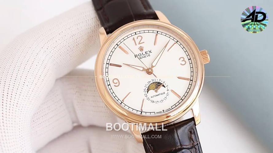 롤렉스 첼리니 문페이즈 스틸 문페이즈 오토매틱 Rolex Cellini Moonphase Steel Moonphase Automatic 40mm 10