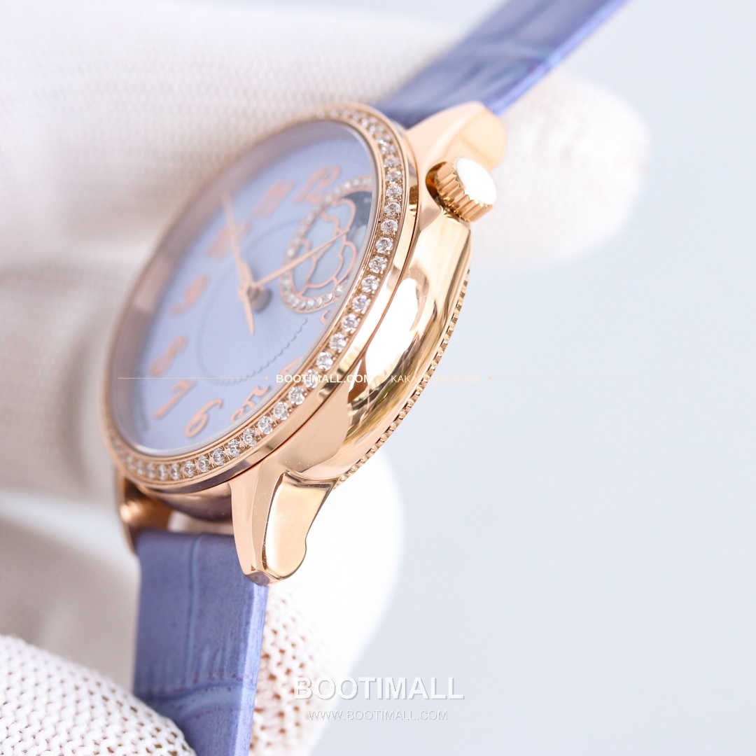 바쉐론콘스탄틴 에제리 스틸 다이아 문페이즈 오토매틱 Vacheron Constantin Égérie Steel Diamond Moonphase Automatic 37mm 6