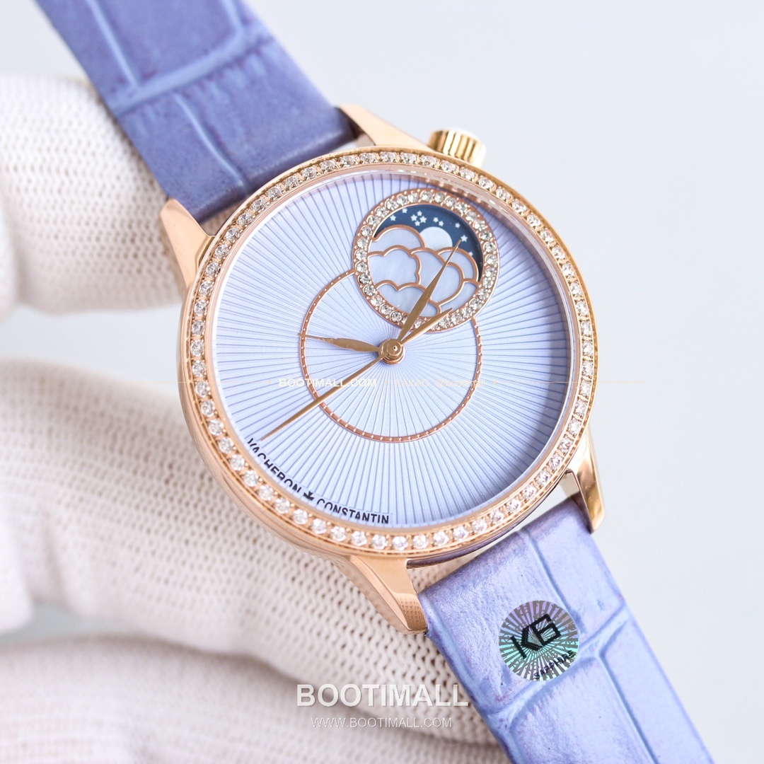 바쉐론콘스탄틴 에제리 스틸 다이아 문페이즈 오토매틱 Vacheron Constantin Égérie Steel Diamond Moonphase Automatic 37mm 2