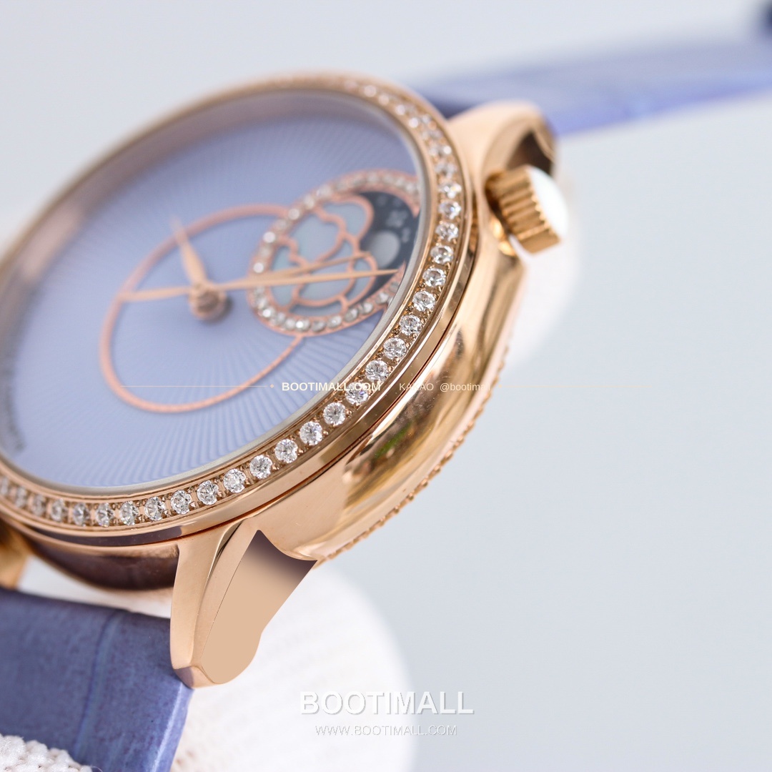 바쉐론콘스탄틴 에제리 스틸 다이아 문페이즈 오토매틱 Vacheron Constantin Égérie Steel Diamond Moonphase Automatic 37mm 6