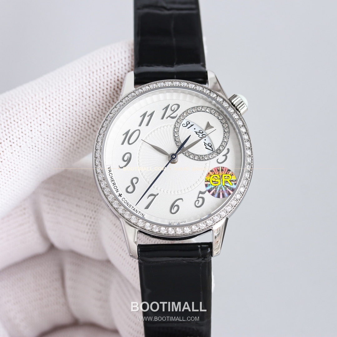 바쉐론콘스탄틴 에제리 스틸 다이아 문페이즈 오토매틱 Vacheron Constantin Égérie Steel Diamond Moonphase Automatic 37mm 1